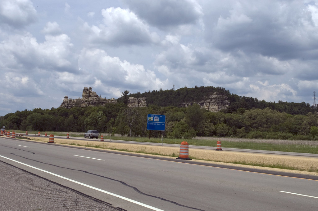 Camp Douglas 1 Stone formations at Camp Douglas, Wisconsin… Mark