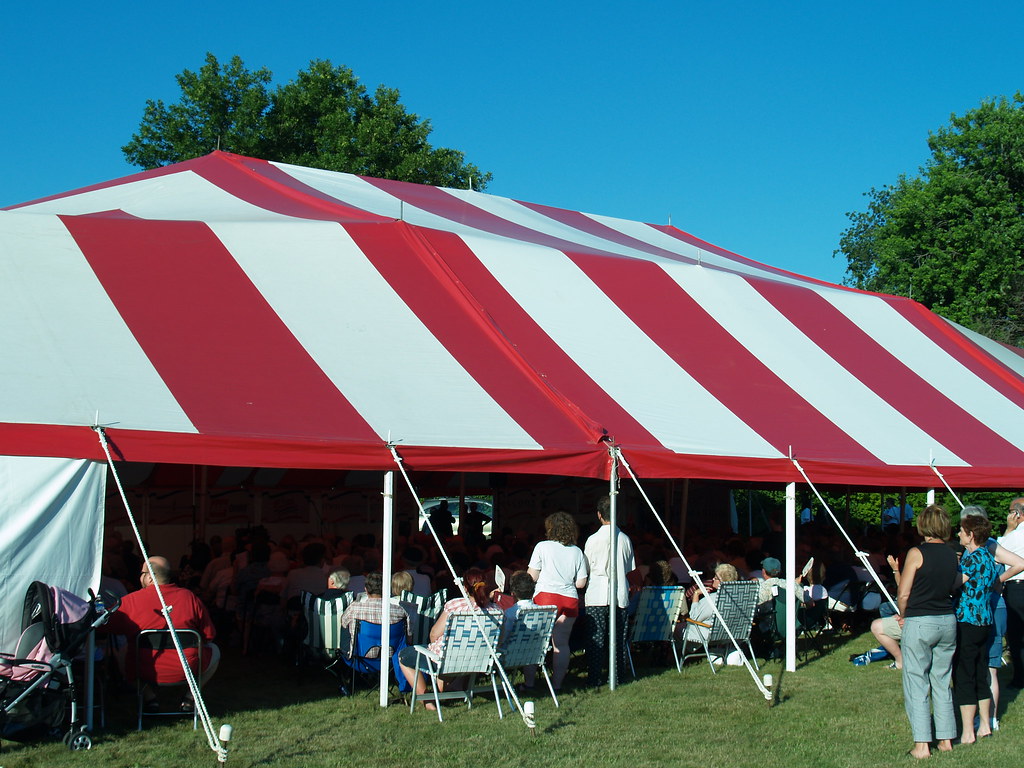 Ohio Chautauqua Tent Malone College 09 The crowd overflows… Flickr