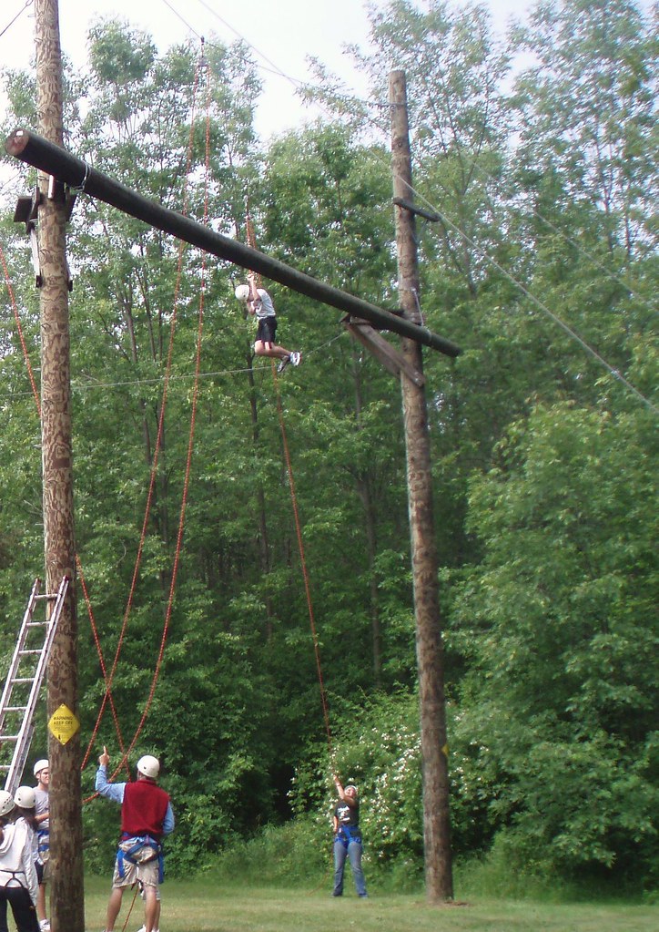 High Ropes Course Buffalo NY CreateLearningTeam Building… Flickr