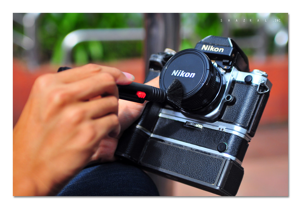 Nikon F2 with motor drive Shot taken with Nikon D300 + Sig… Flickr