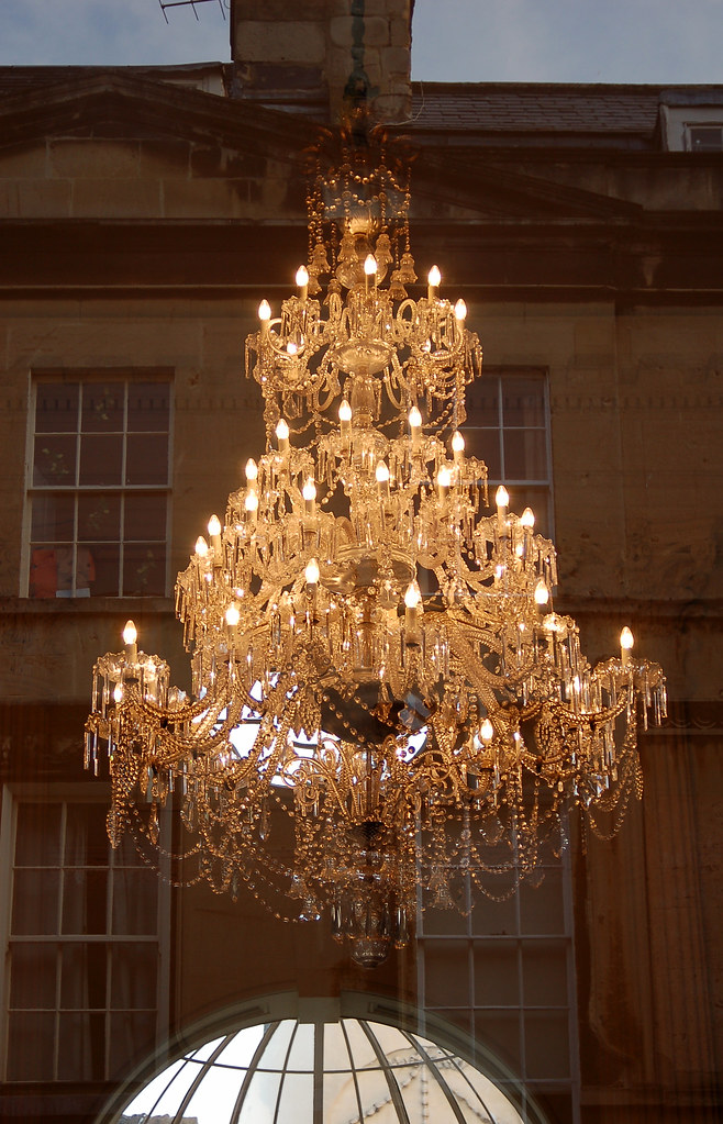 bath pump room chandelier biotron Flickr