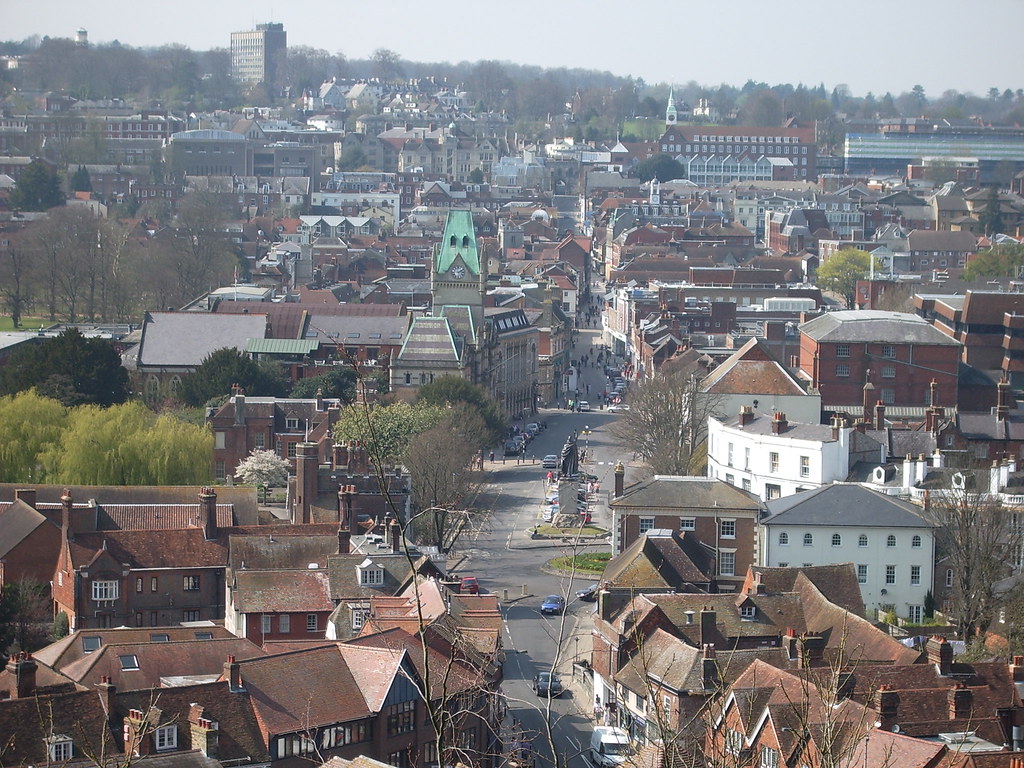View of Winchester A view from St Giles' Hill of Wincheste… Flickr