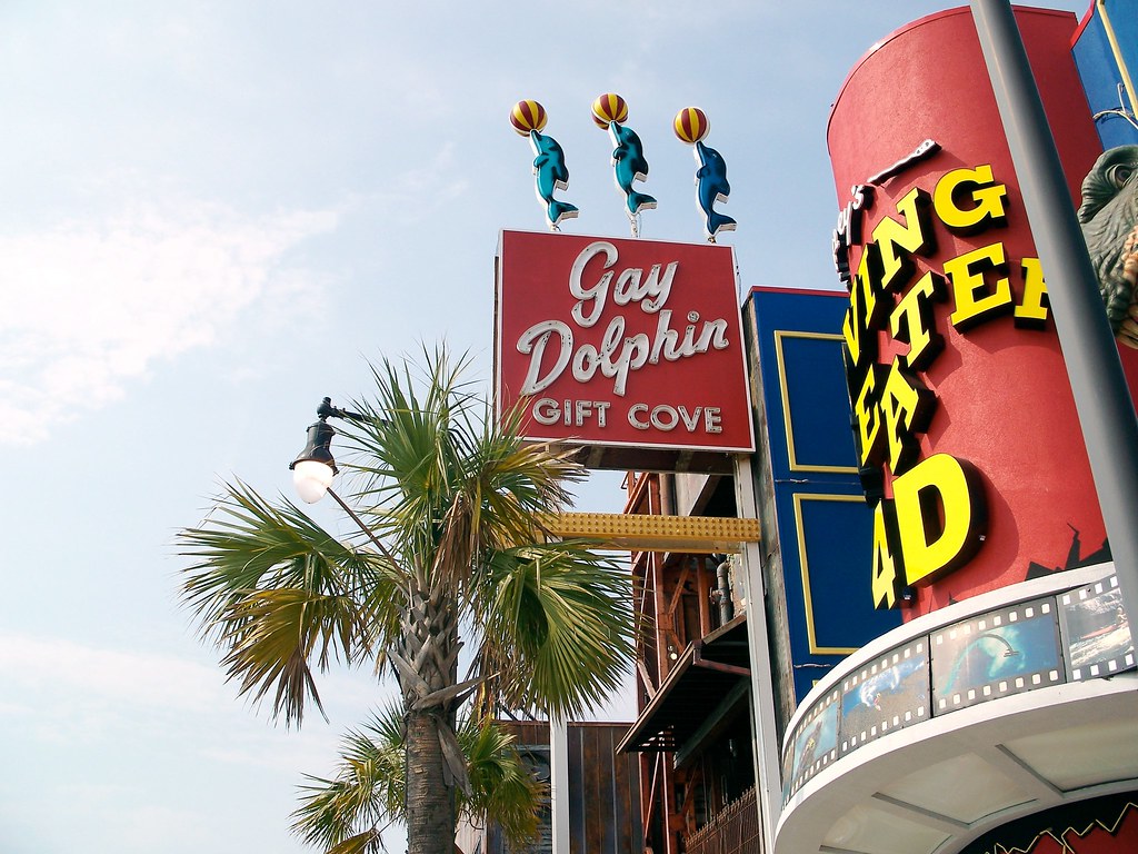 The Gay Dolphin Souvineer Store Myrtle Beach, SC Spring B… Flickr