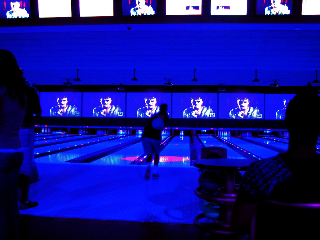 Cosmic Bowling at Red Rock Lanes in Vegas that's Stephen w… Flickr