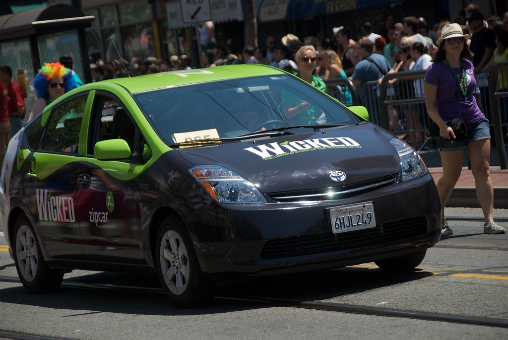 Zipcar & Wicked at San Francisco Pride Parade 2009 Flickr