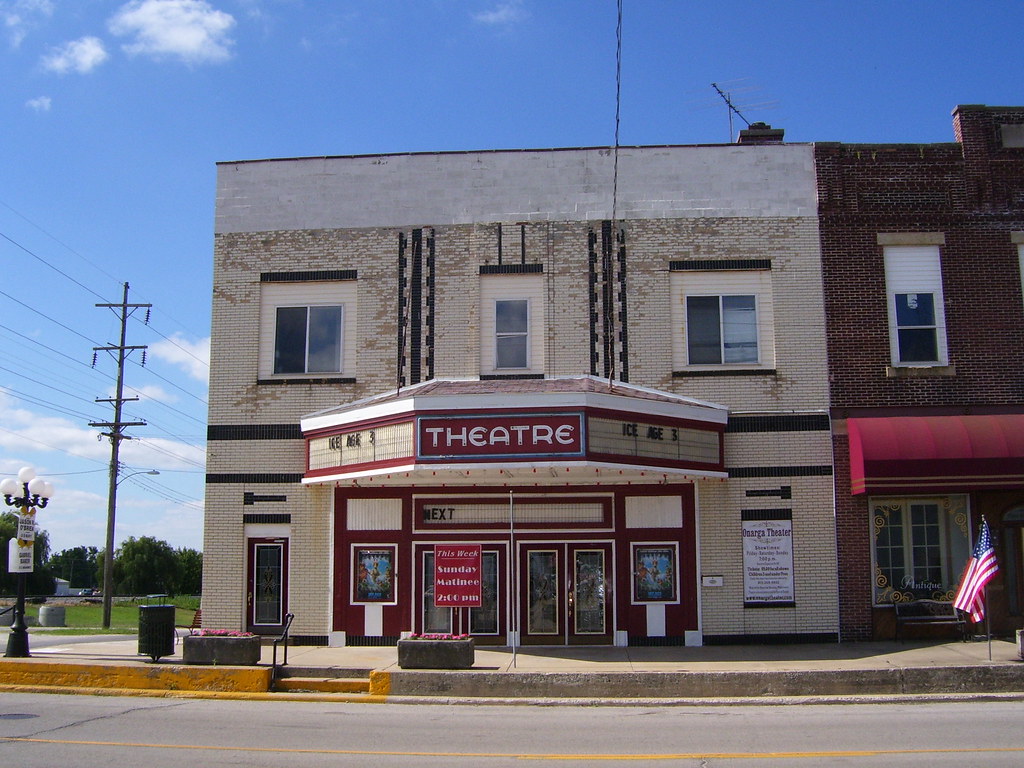 Onarga IL Onarga Theatre karas hall Flickr