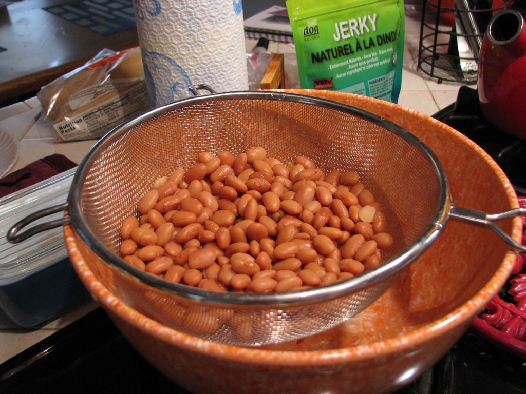 drain the beans Rhonda Flickr