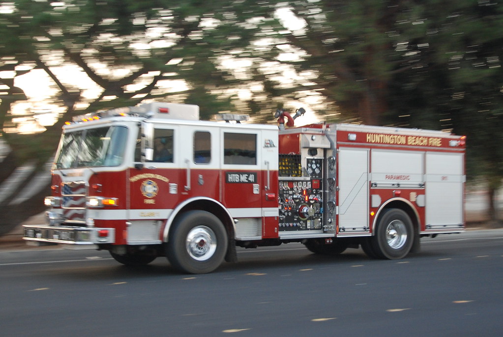 HUNTINGTON BEACH FIRE DEPARTMENT (HBFD) ENGINE 41 Navymailman Flickr