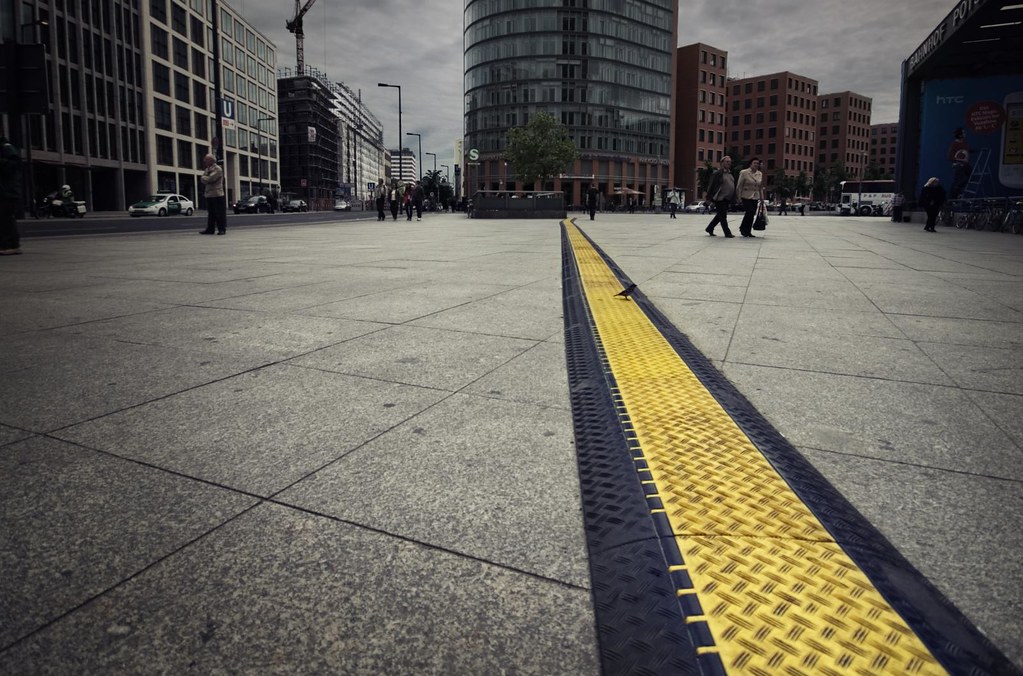 The Line The Berlin Wall crossed Potsdamer Platz 19611989… Flickr
