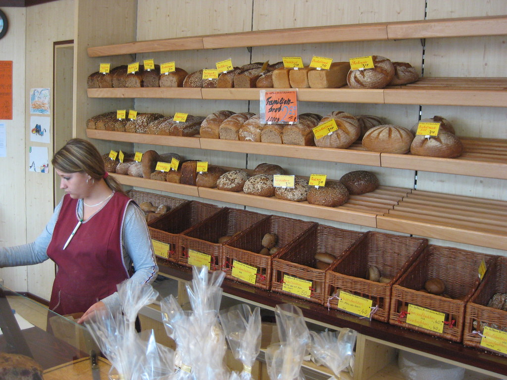 Neighborhood Bread Shop Just your average bread shop. But … Flickr