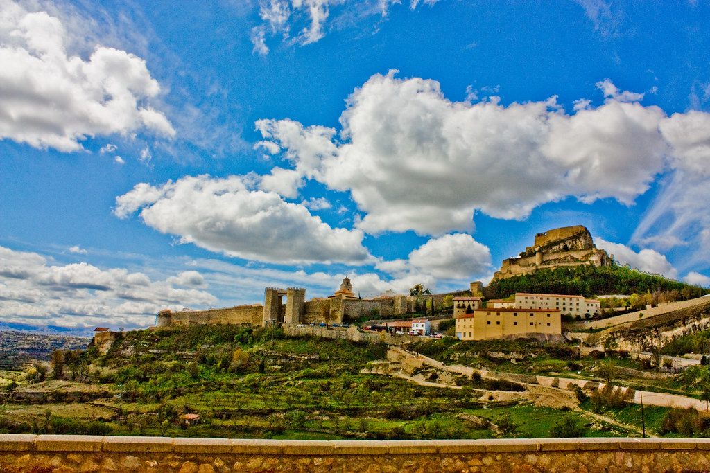Morella, Spain in 'HDR' Playing with the RAW format map Flickr