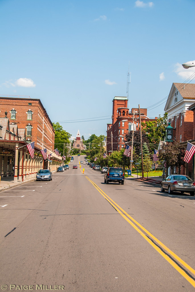 Clifton Springs, NY Clifton Springs street view Paige Miller Flickr