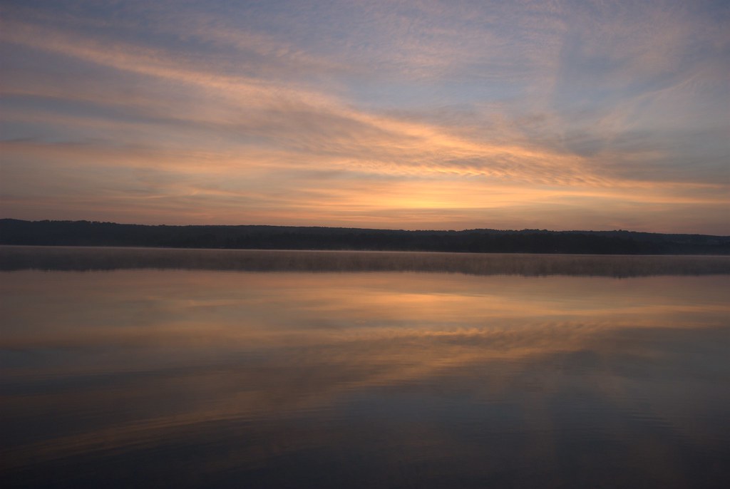 Wallon Lake, MI at sunrise Brian Flickr