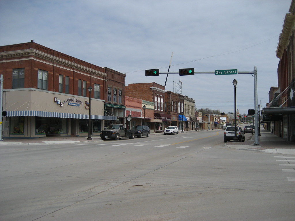 Main Street, Wayne, Nebraska Main Street, Wayne, Nebraska.… Flickr