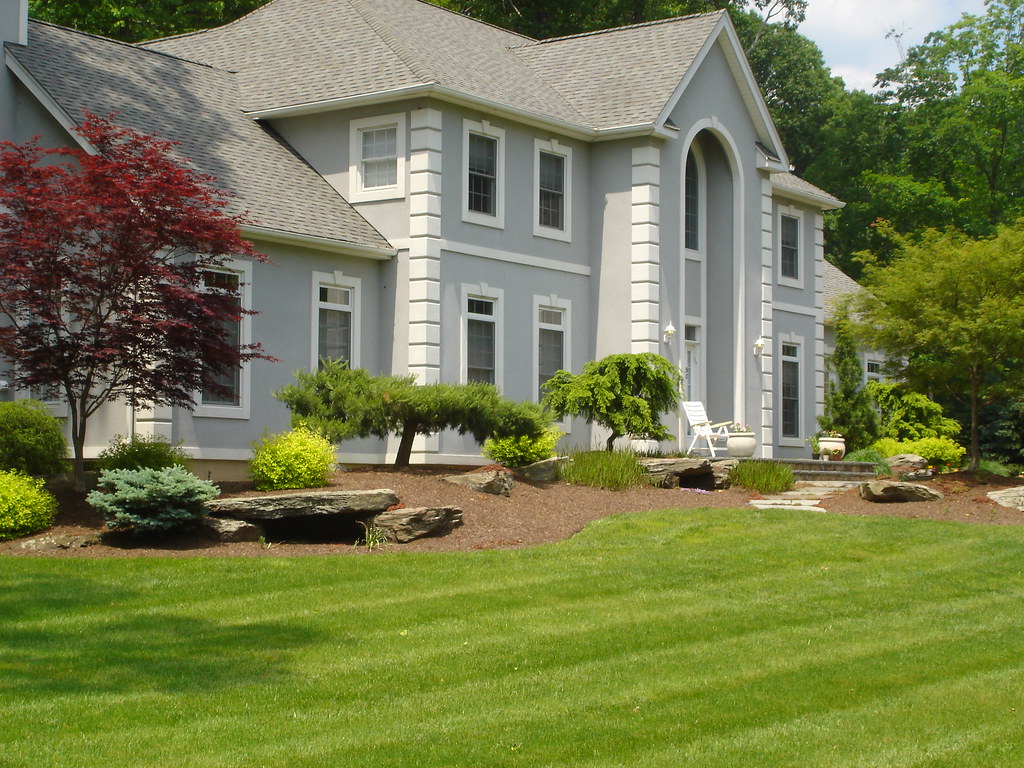Front Yard Landscape and Garden Design in Rockland County,… Flickr