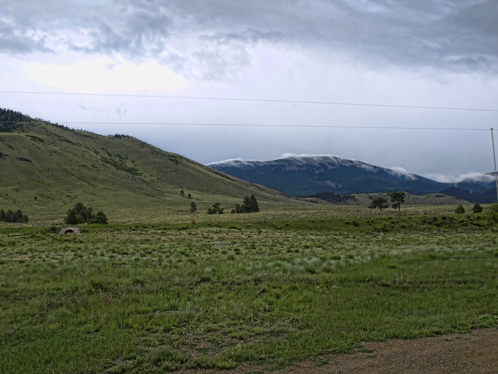 Eagle Nest New Mexico. C Diamond C Ranch View from cabin. Julius Kellum Flickr