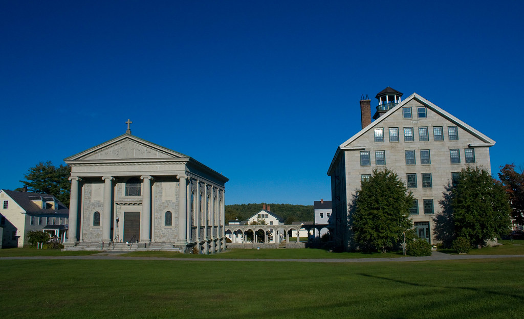 Shaker Buildings Buildings on the grounds of the Shaker Mu… Flickr