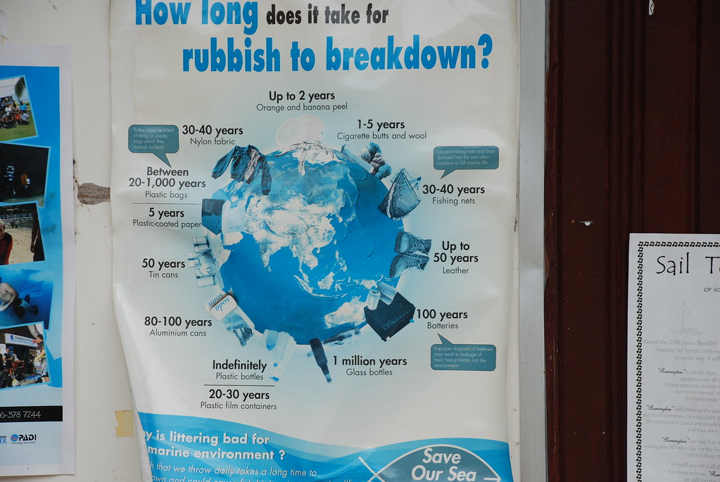 how long does it takes for rubbish to breakdown lembu Flickr