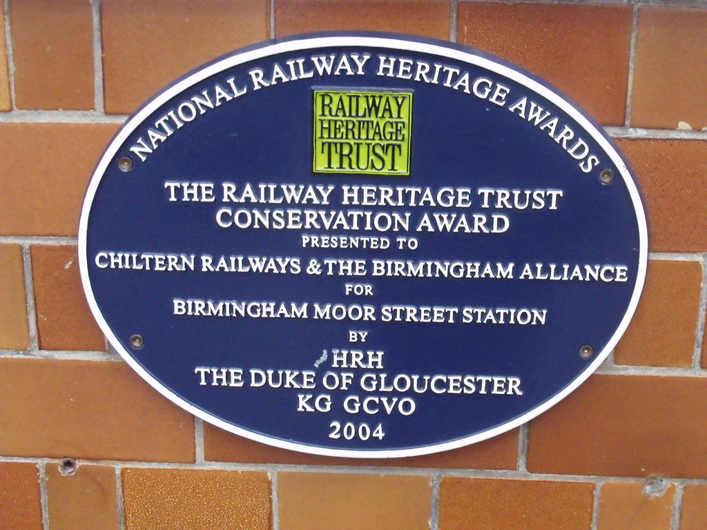 Plaques in Moor Street Station National Railway Heritage… Flickr