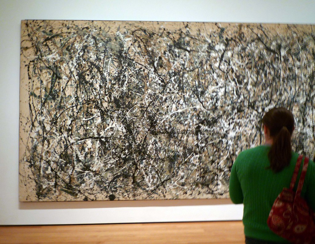 Pollock, One 31, 1950 with Woman Jackson Pollock, One 31… Flickr
