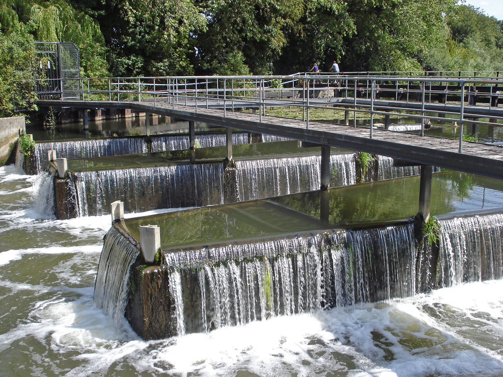 Dobbs Weir These 'labyrinth' weirs greatly increase the le… Flickr