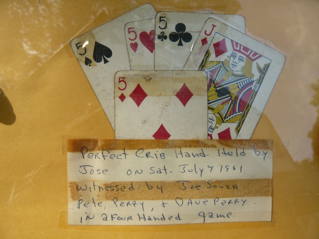 Perfect Crib Hand held by Eddy "Jose" Costa, Saturday 9 Ju… Flickr