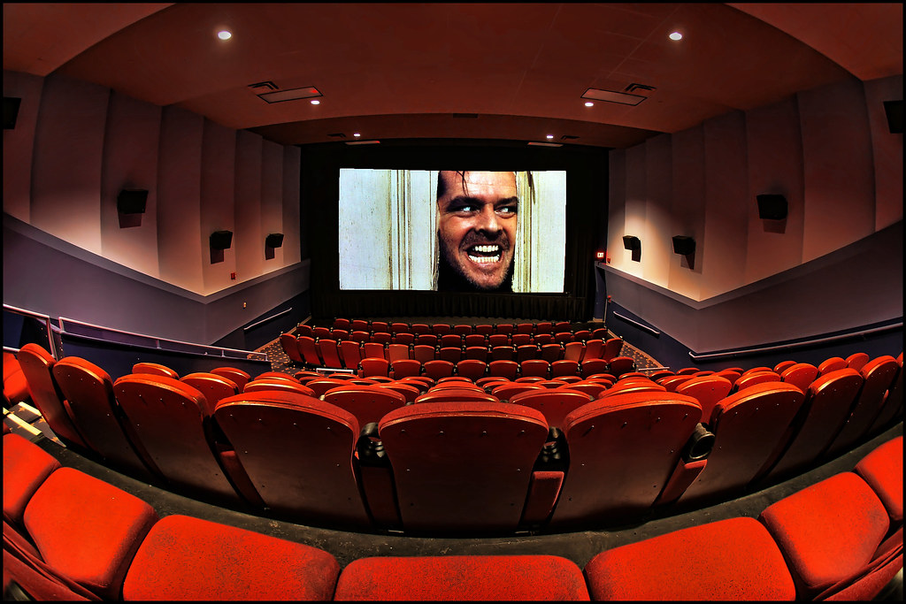 scary horror movie I went to a scary horror movie in the s… Flickr