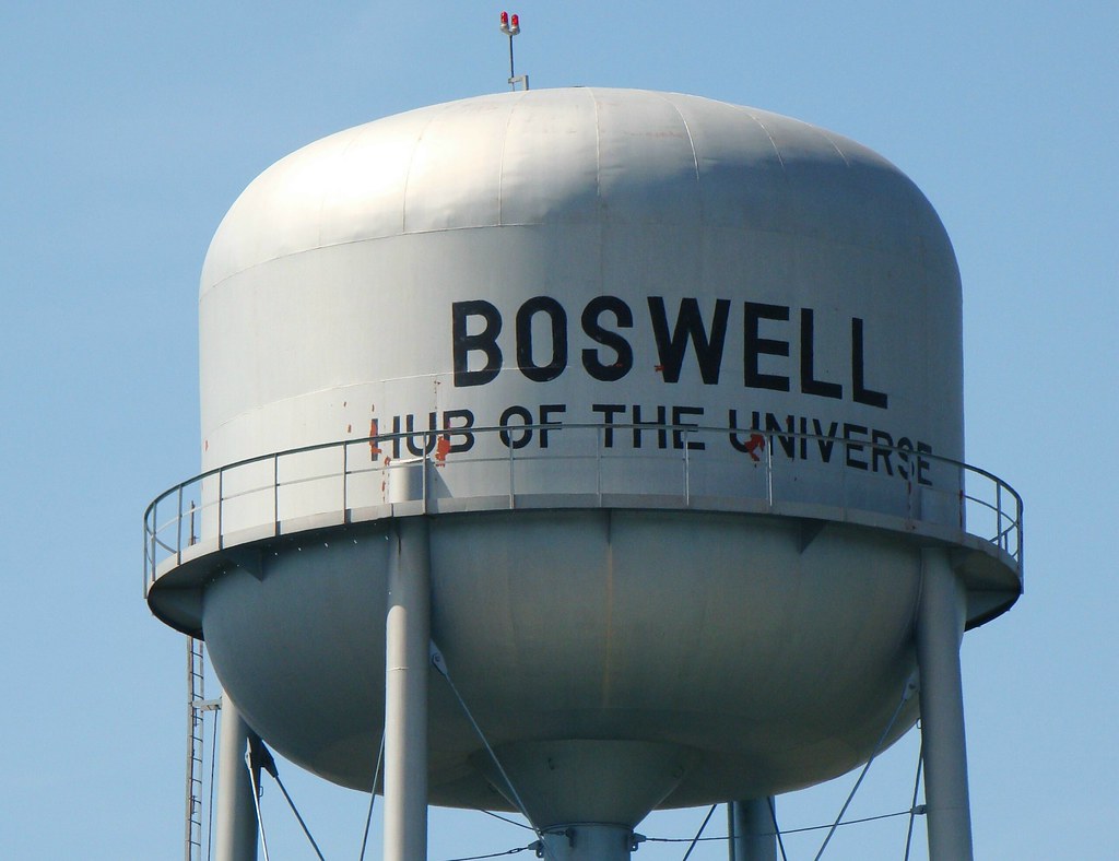 IN, BoswellMunicipal Water Tower I do have to dispute thi… Flickr