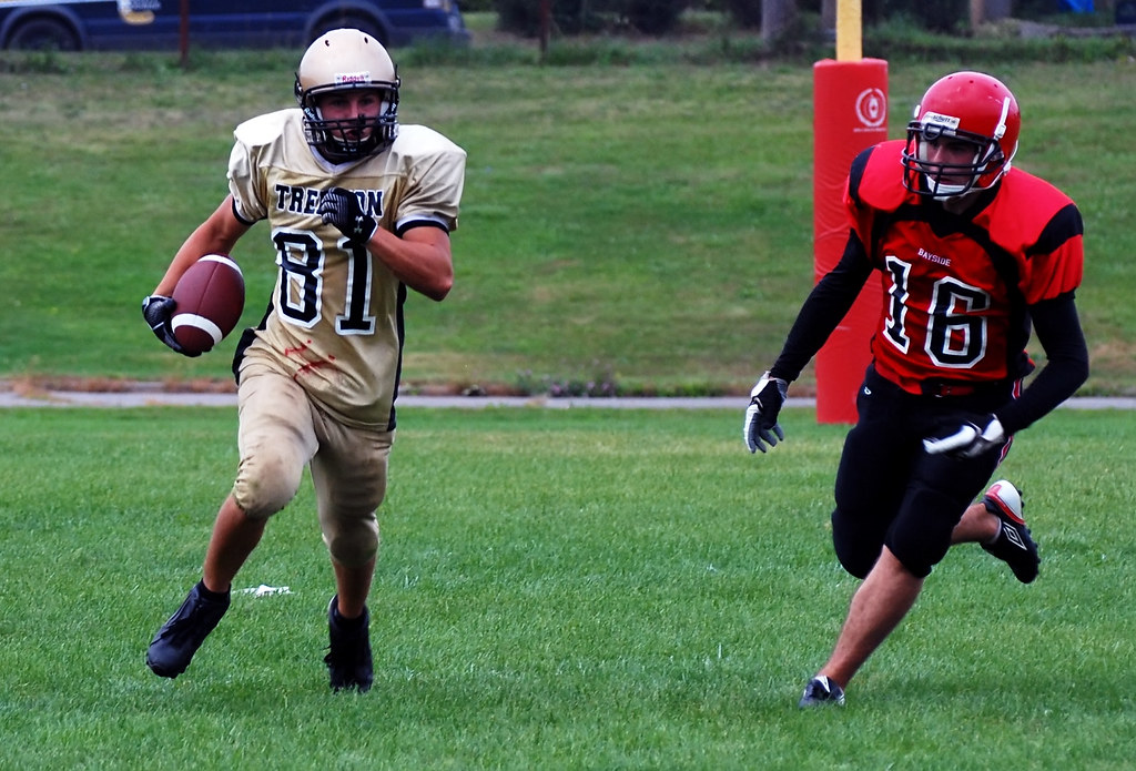 Trenton vs Bayside High School Football action at Trenton … Flickr