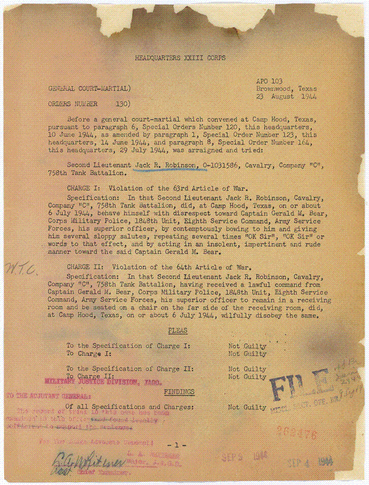 General Court Martial Orders Number 130, Headquarters XXII… Flickr