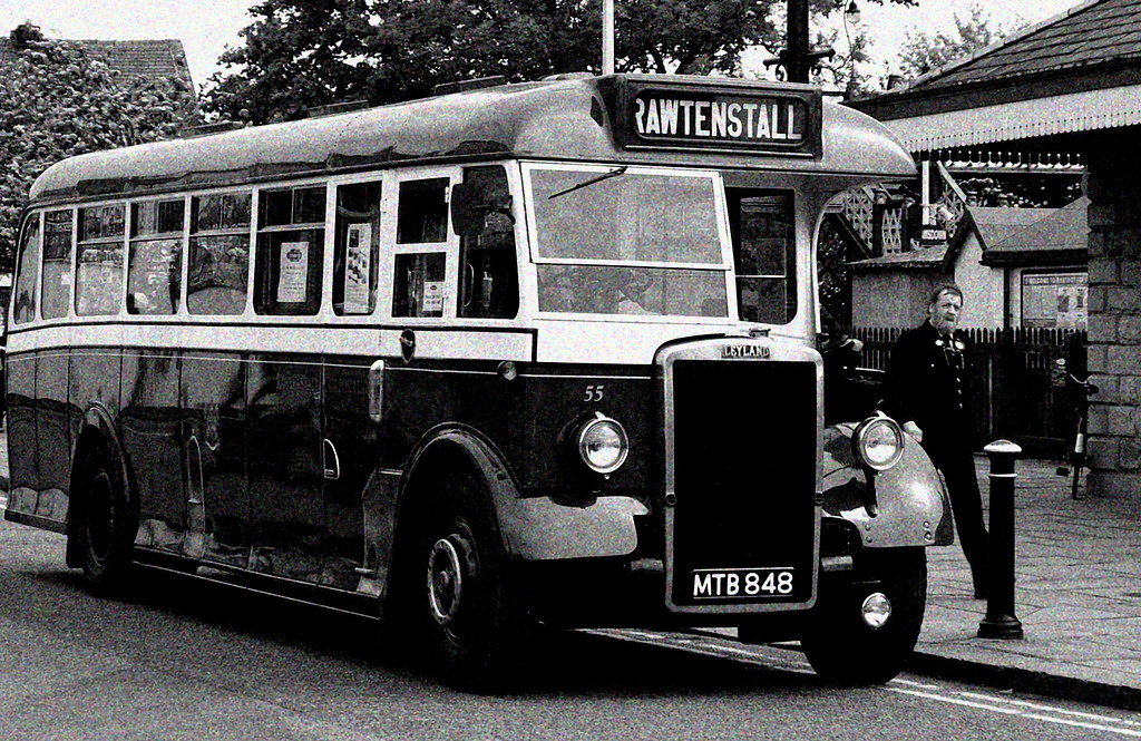 Rawtenstall B&W East Lancs Railways War weekend May 2009 Alan