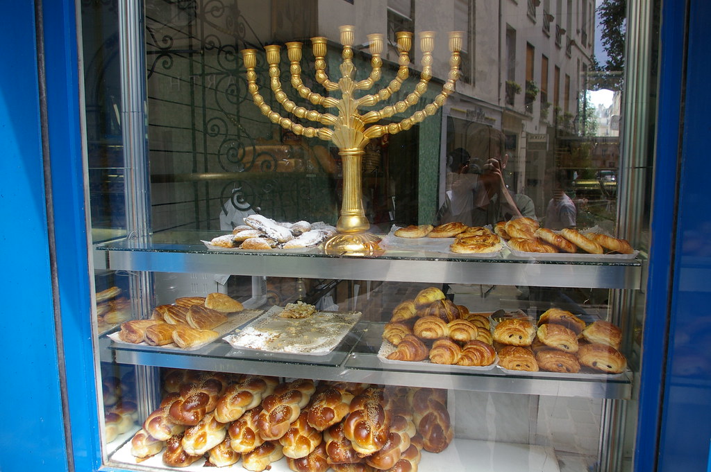Kosher Bakery Jewish Quarter, Paris, France David Flickr