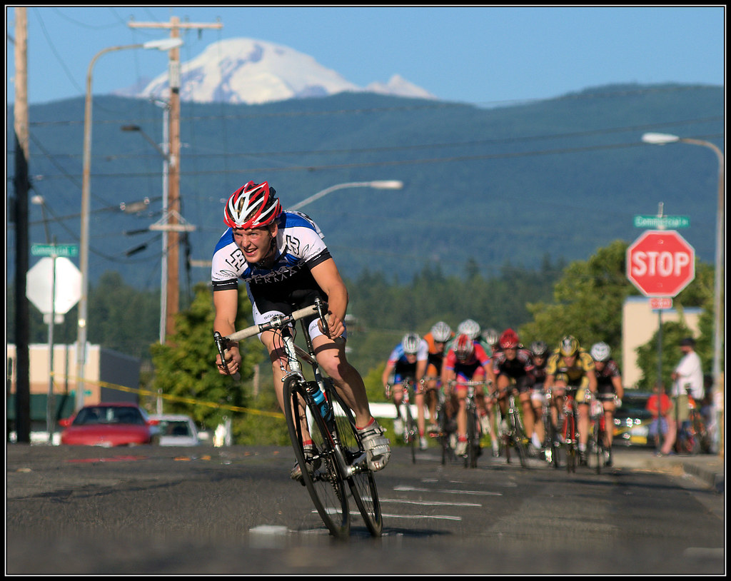 Bike race Washington State Bicycle Association race in dow… Flickr