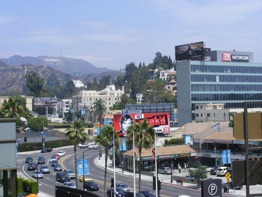 North Highland Avenue, Hollywood, Los Angeles Mathieu Marquer Flickr