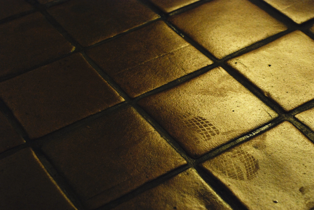 tiles footprint Carolyne Corelis Flickr