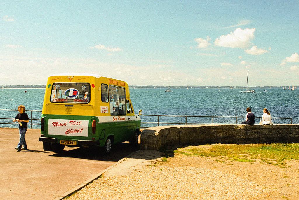 Ice Cream Van In Portsmouth. Damian Corrigan Flickr