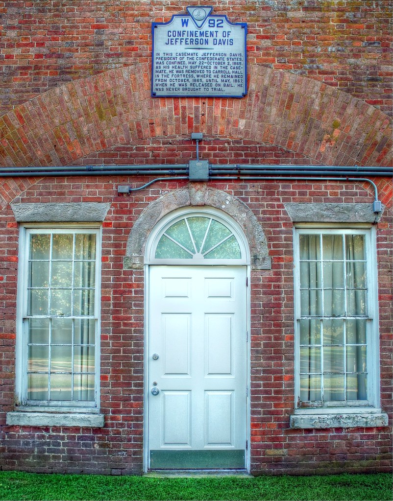 Jefferson Davis' prison cell, Fort Monroe a photo on Flickriver