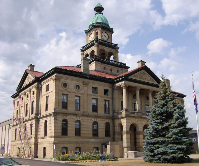 Van Buren County Courthouse (Paw Paw, Michigan) a photo on Flickriver