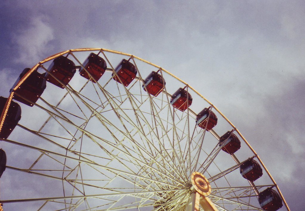 Ubiquitos Big Wheel Photograph Cardiff's Winter