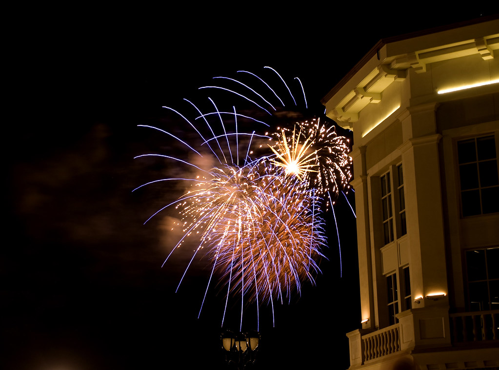 Napa Fireworks Display David Prosser Flickr