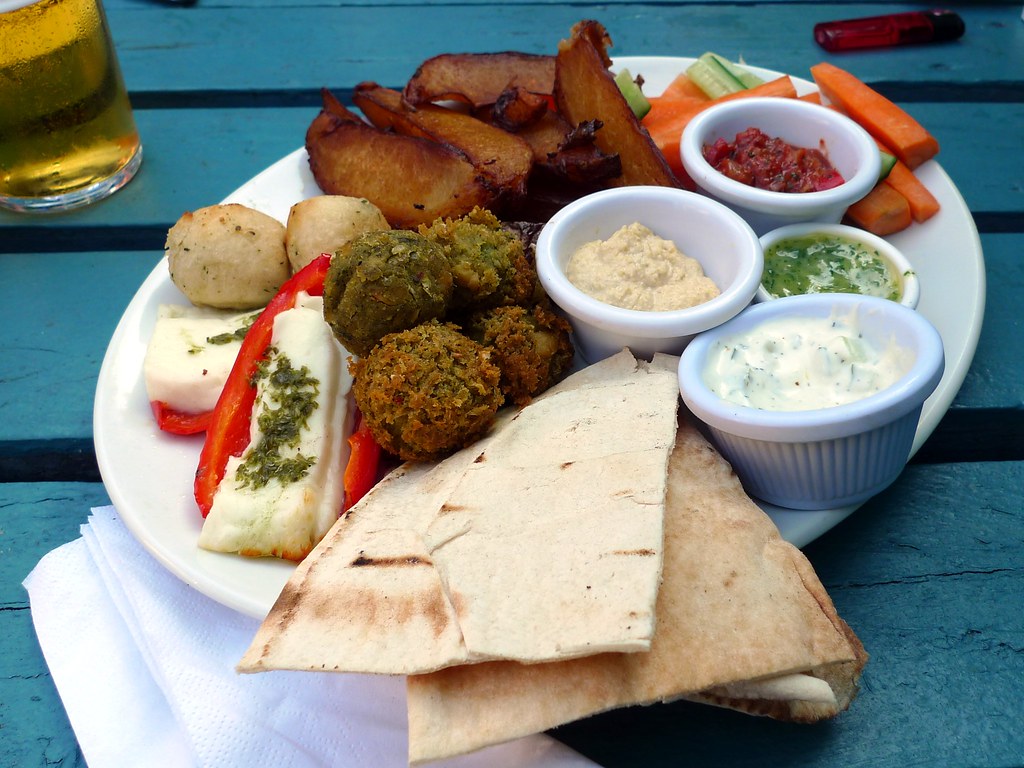 Alwyne, Canonbury, London The vegetarian sharing platter a… Flickr