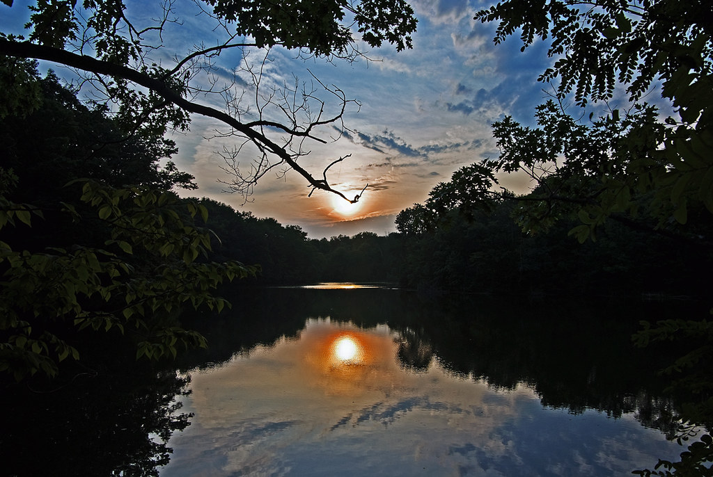 August Evening Hominy Ridge Lake Hominy Ridge Lake is in… Flickr