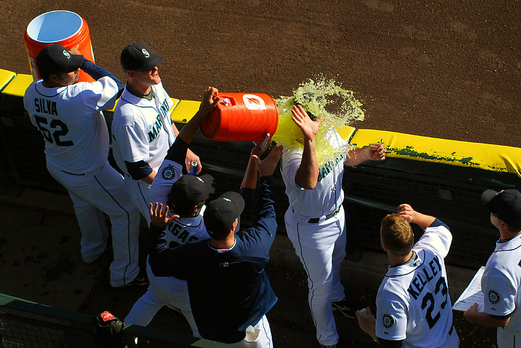 Bullpen Celebration 1 Bullpen coach John Wetteland gets do… Flickr