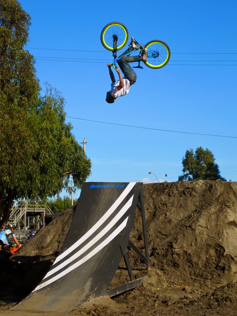Sideways Backflip at SF Bike Expo More at Flickr