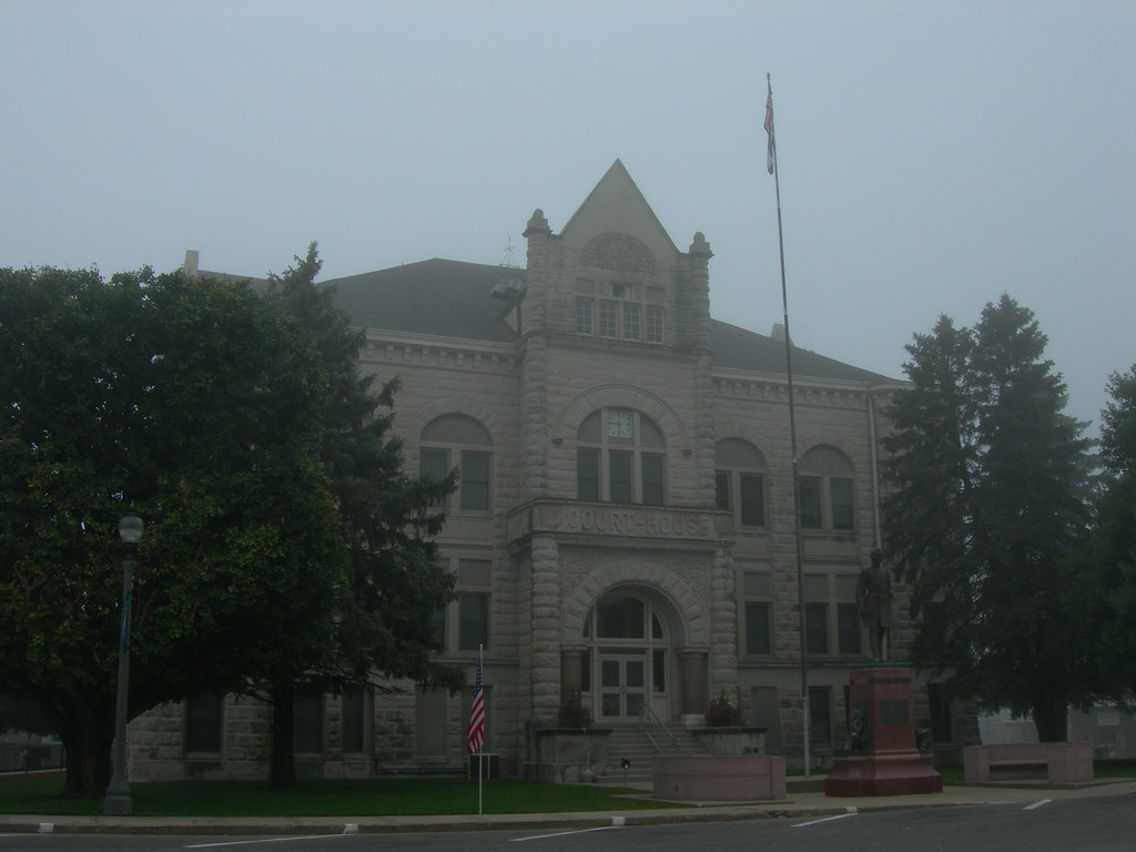 Carroll County Courthouse Carrollton, Missouri Constructed… Flickr