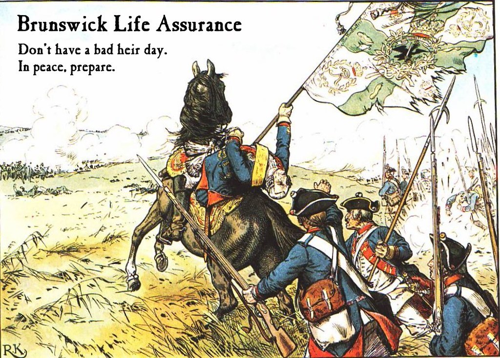 Brunswick advert An advertisement for the "newspaper" of a… Flickr