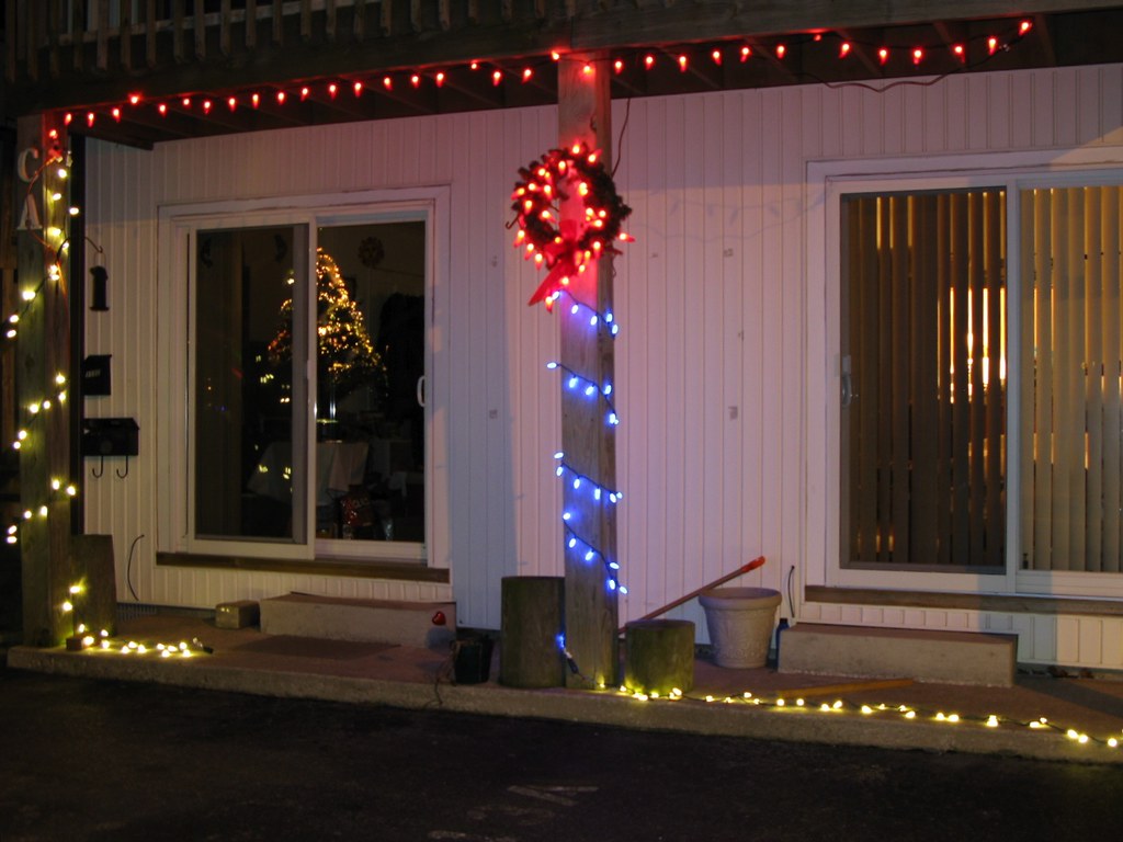 3/365 Christmas Lights Our simple Christmas lights display… Flickr