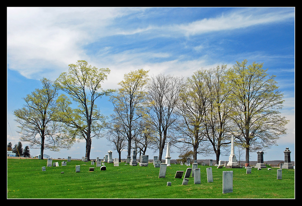 Sharon Cemetery in the country Sharon church is in southea… Flickr
