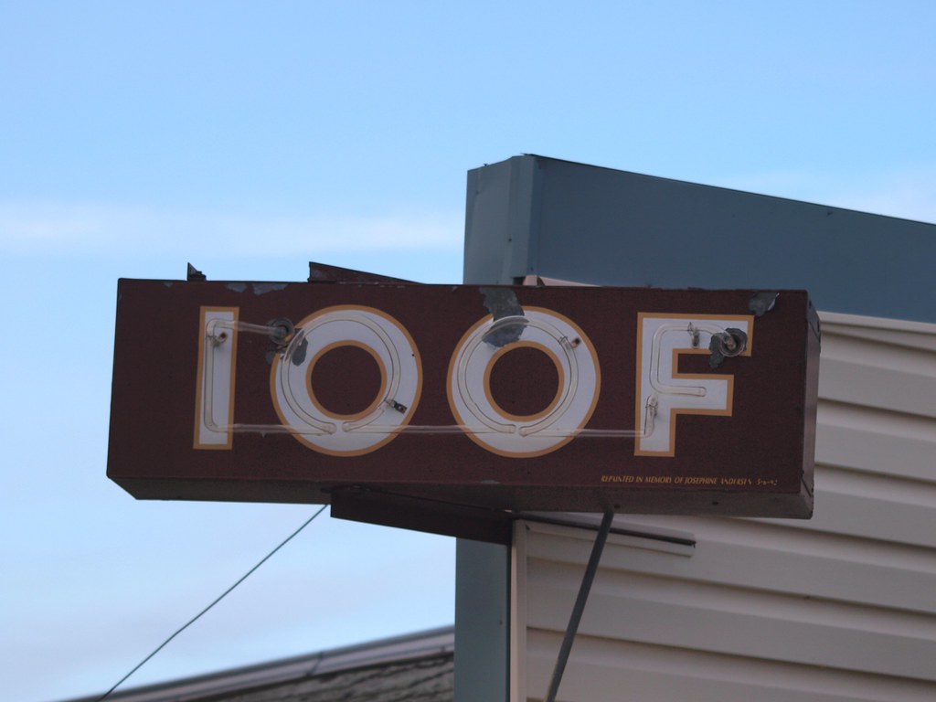 Wilder IOOF Wilder, Idaho Look at the fine print in the … Flickr