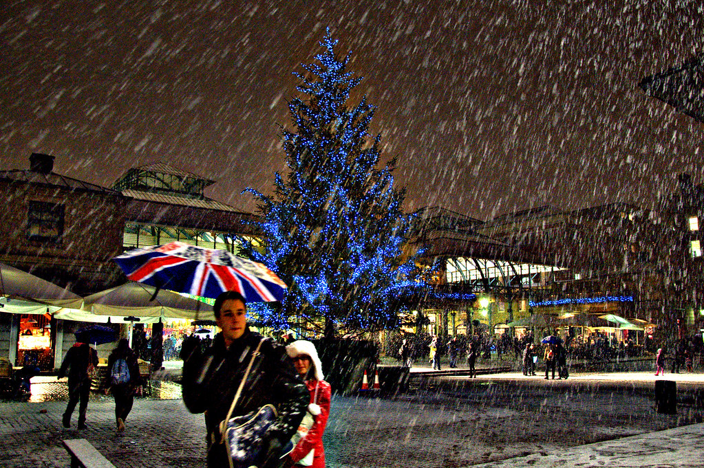London under Heavy Snow Covent Garden, December 21, 2009… Flickr